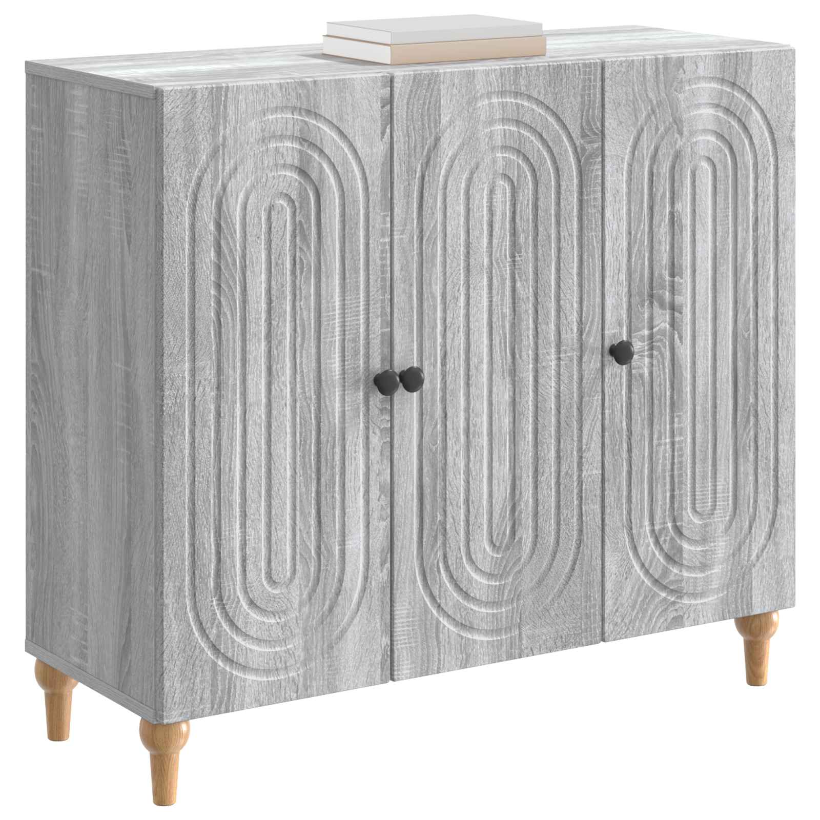 Kreveta Siva sonoma 89 x 34,5 x 80 cm Konstruirano drvo