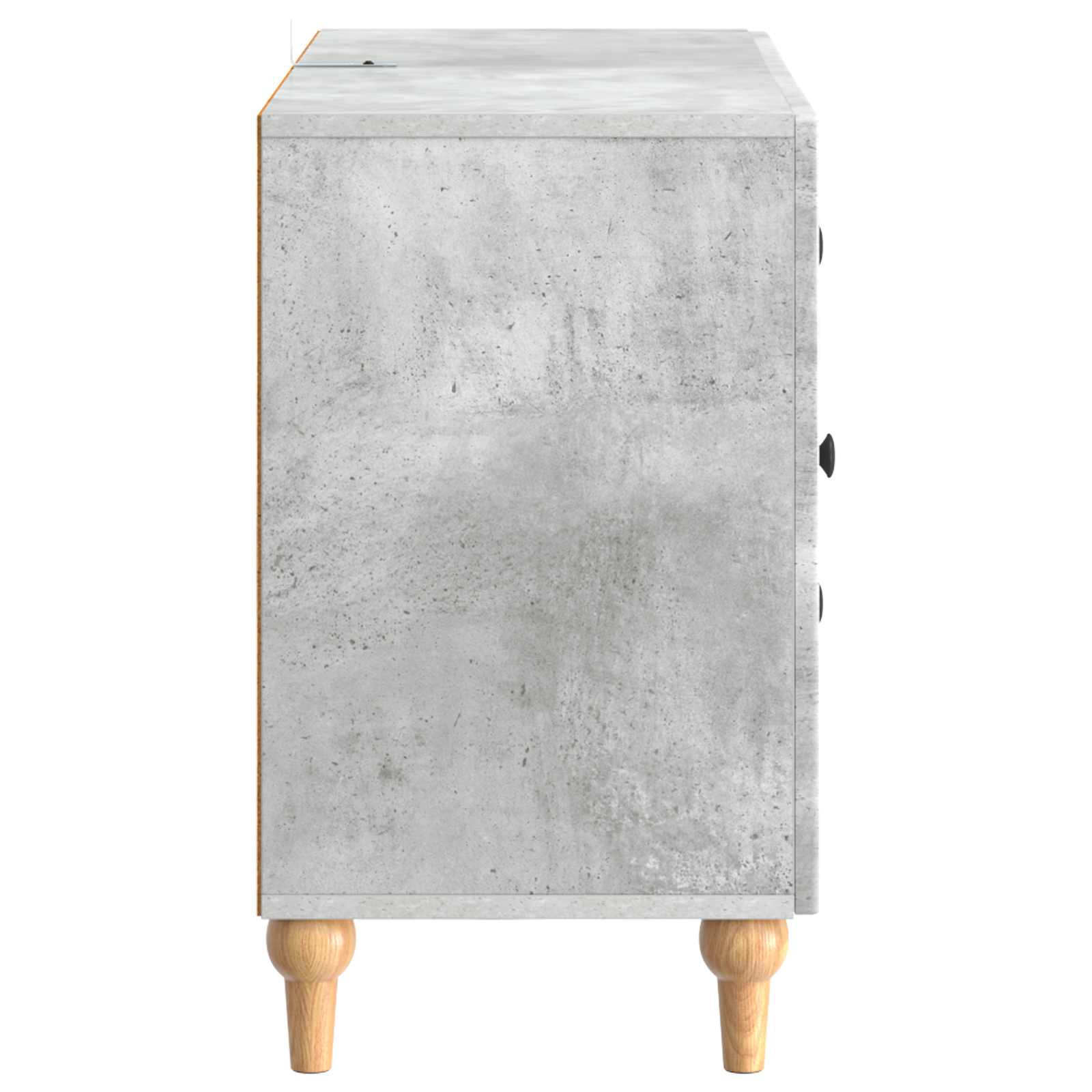 TV ormar Betonska siva 89 x 34,5 x 60 cm Konstruirano drvo