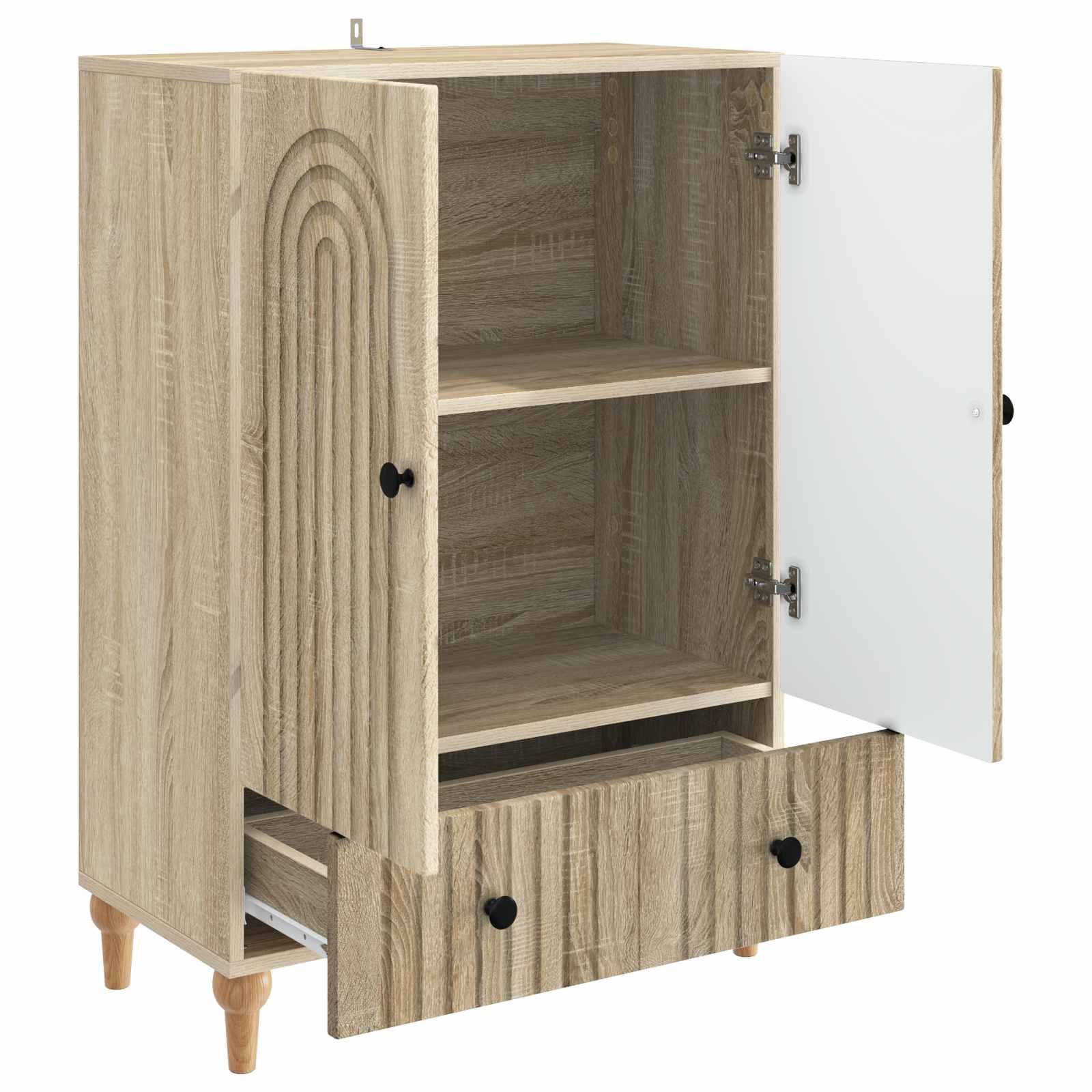 Kreveta Hrast sonoma 66 x 34,5 x 95 cm Konstruirano drvo