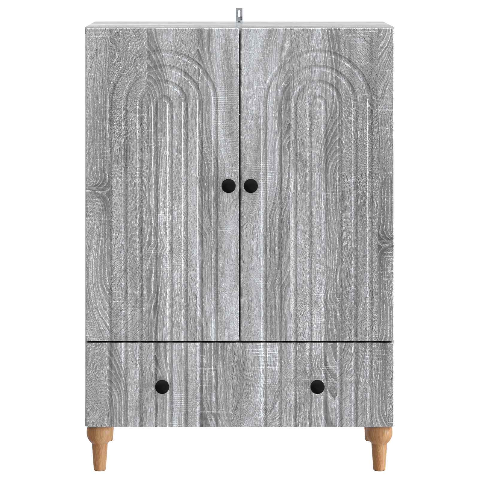 Kreveta Siva sonoma 66 x 34,5 x 95 cm Konstruirano drvo