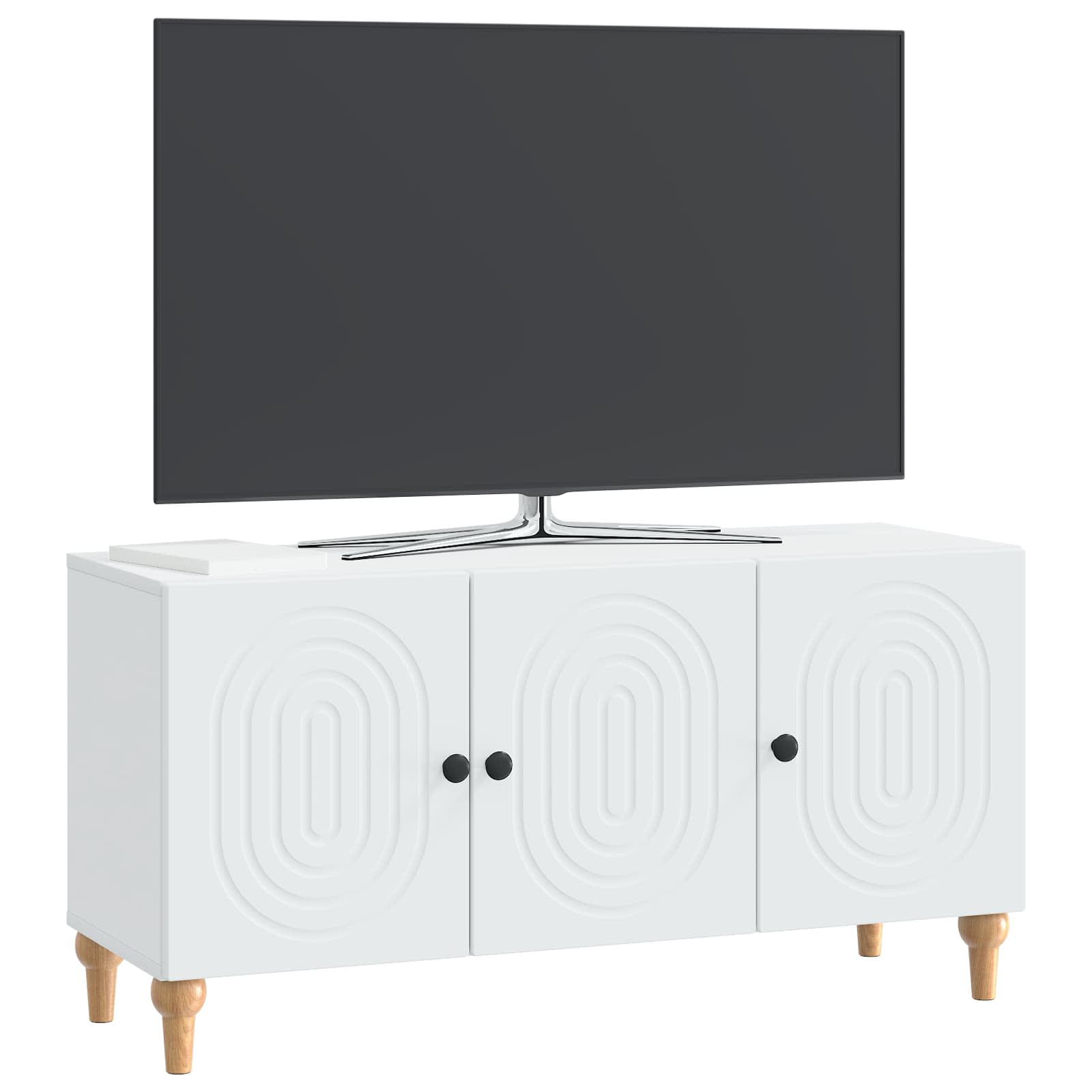 TV ormar Bijela 99 x 34,5 x 50 cm Konstruirano drvo