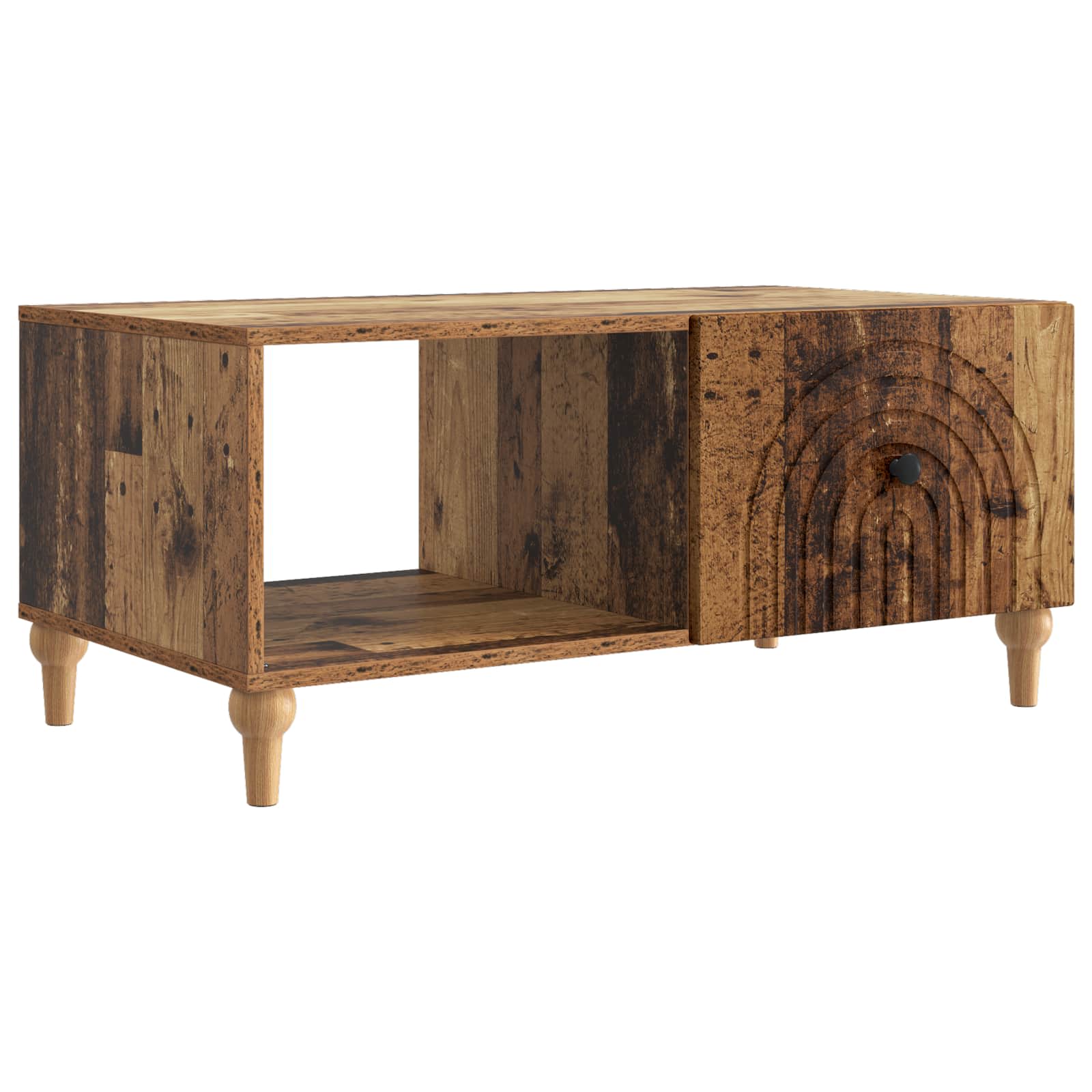 Kava Stol Staro drvo 90 x 50 x 40 cm Konstruirano drvo