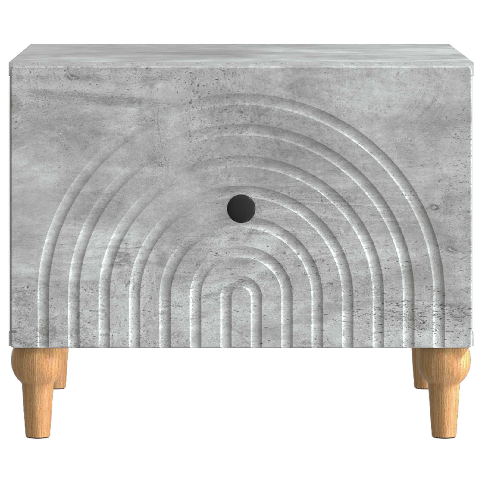 Kava Stol Betonska siva 49 x 50 x 40 cm Konstruirano drvo