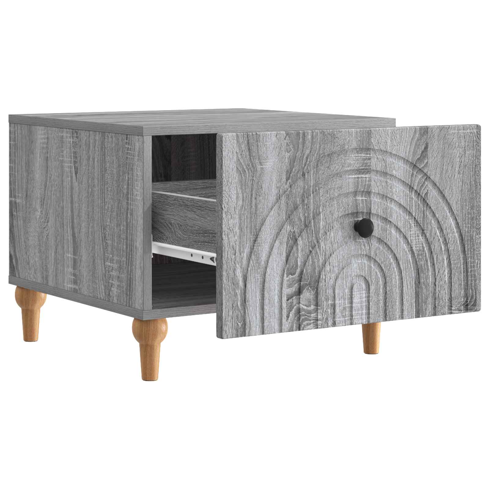 Kava Stol Siva sonoma 49 x 50 x 40 cm Konstruirano drvo