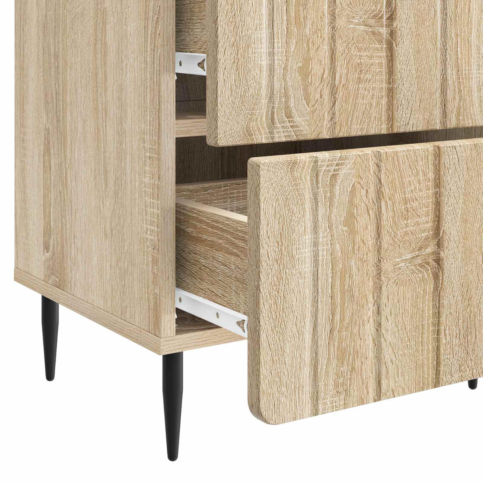 Noćni ormar Hrast sonoma 43 x 34,5 x 49,5 cm Konstruirano drvo