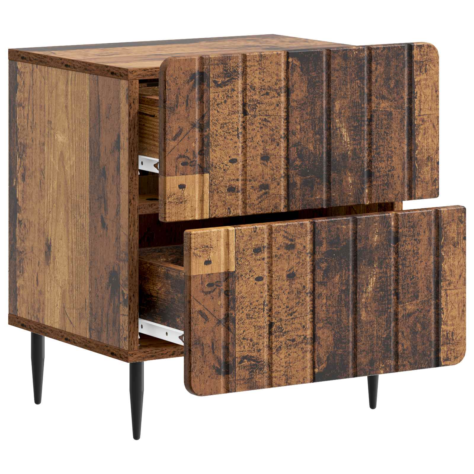 Noćni ormar Staro drvo 43 x 34,5 x 49,5 cm Konstruirano drvo