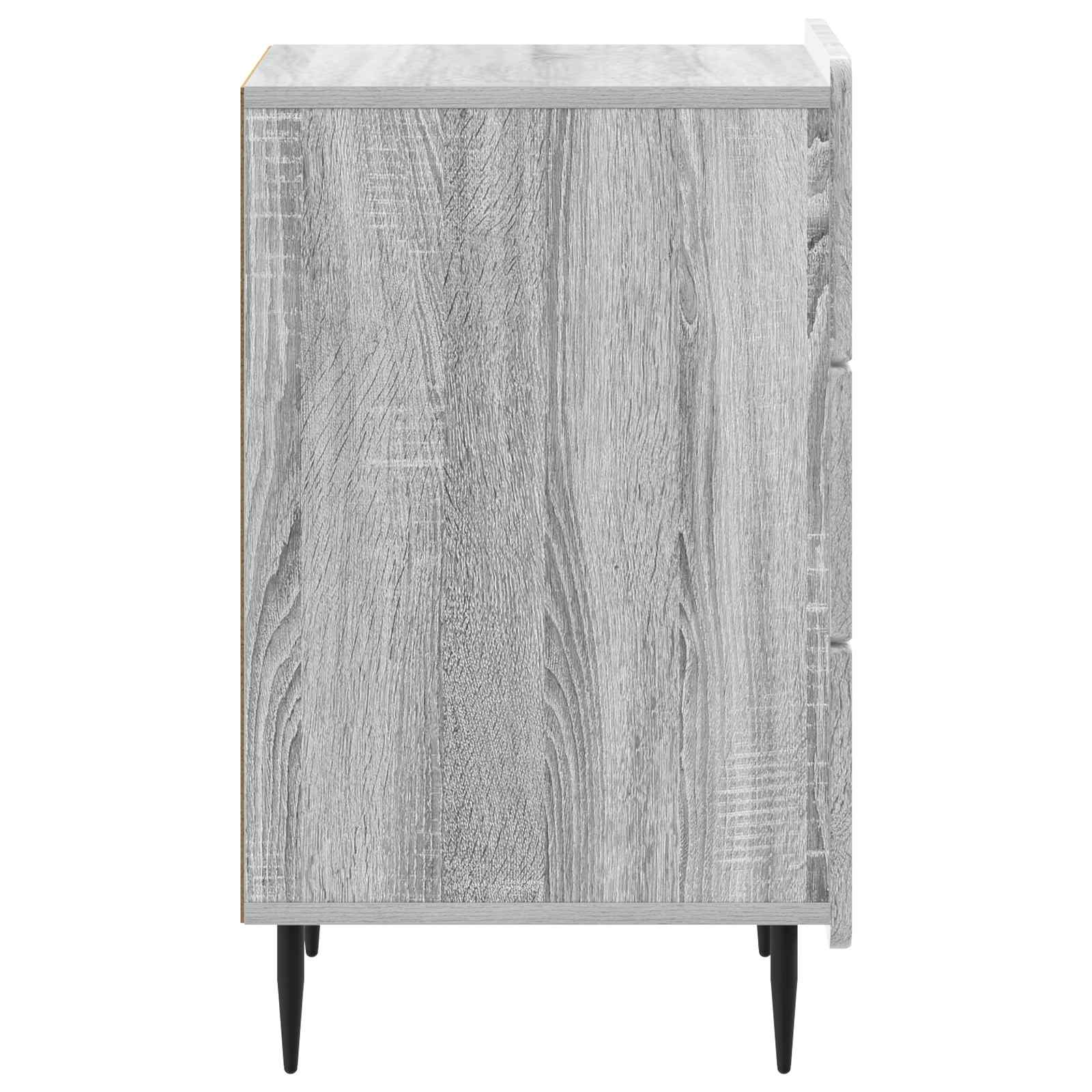 Noćni ormar Siva sonoma 43x 41 x 68 cm Konstruirano drvo