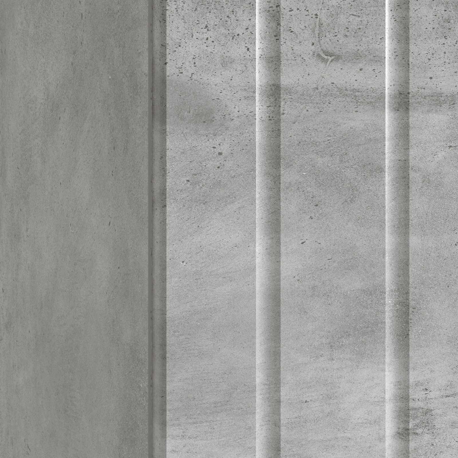 Noćni ormar Betonska siva 43 x 34,5 x 52 cm Konstruirano drvo