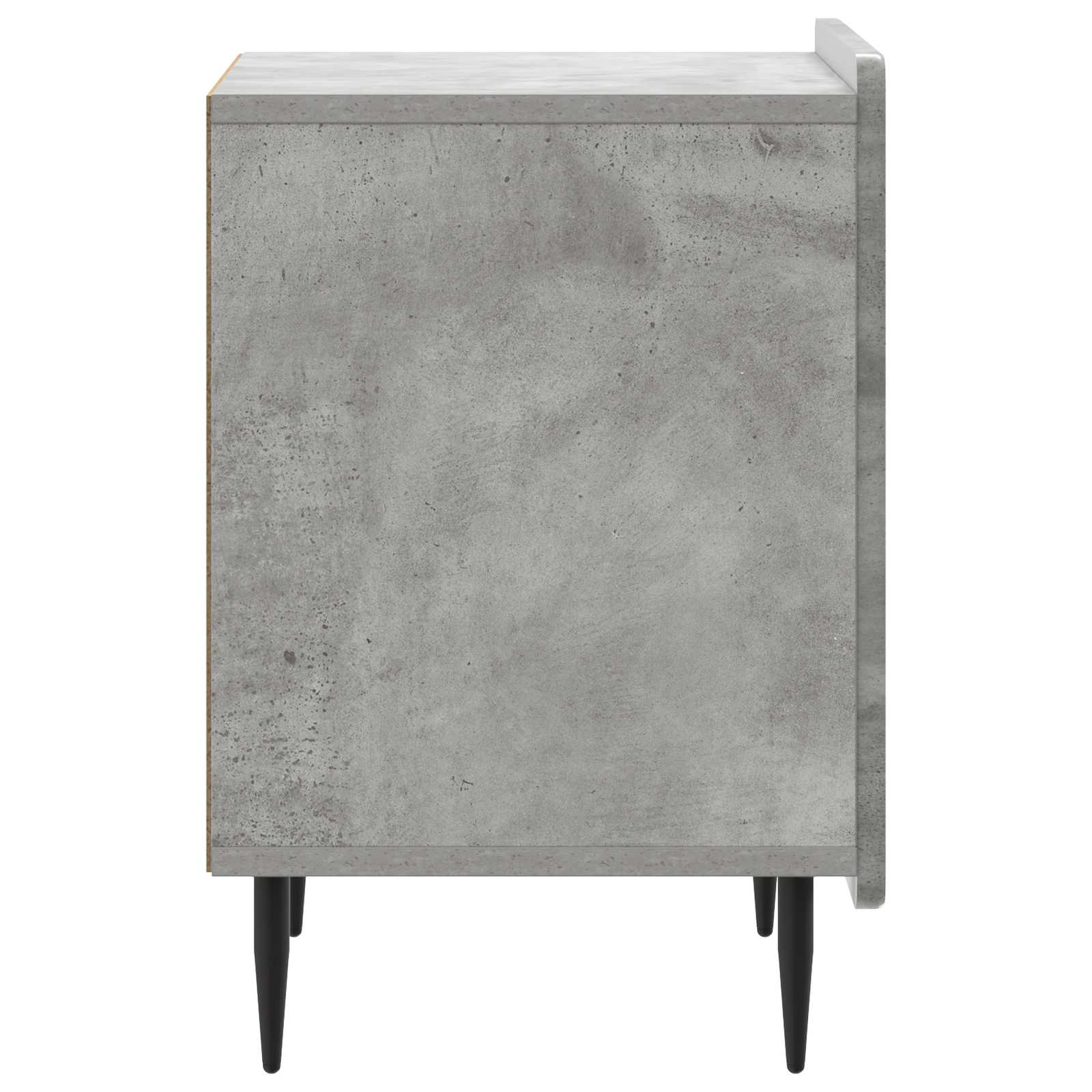 Noćni ormar 2 pcs Betonska siva 43 x 34,5 x 52 cm