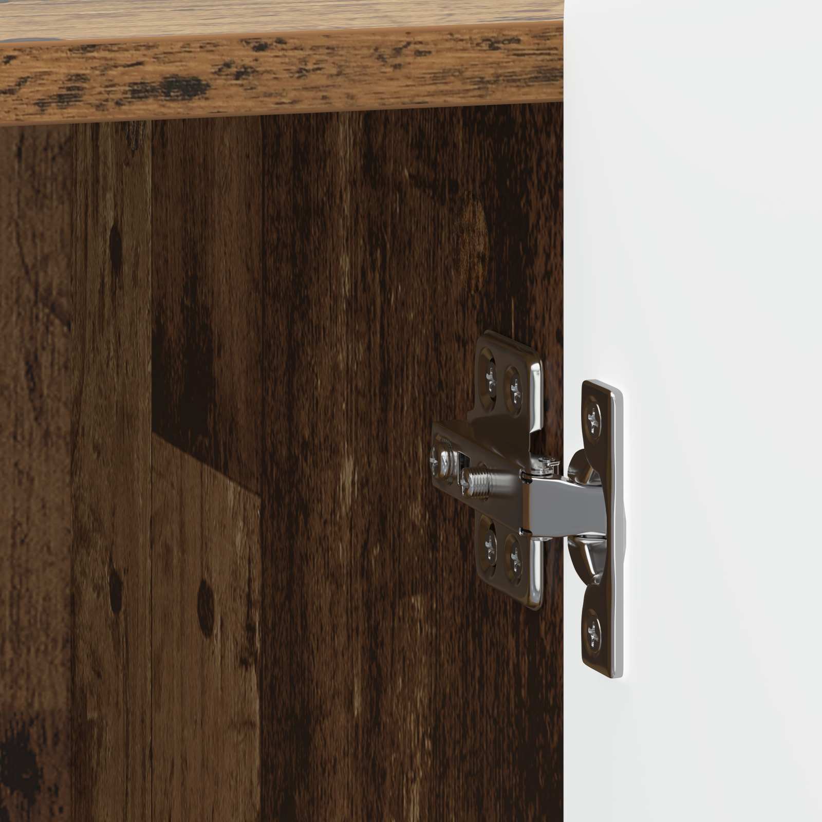 Noćni ormar Staro drvo 43 x 34,5 x 52 cm Konstruirano drvo