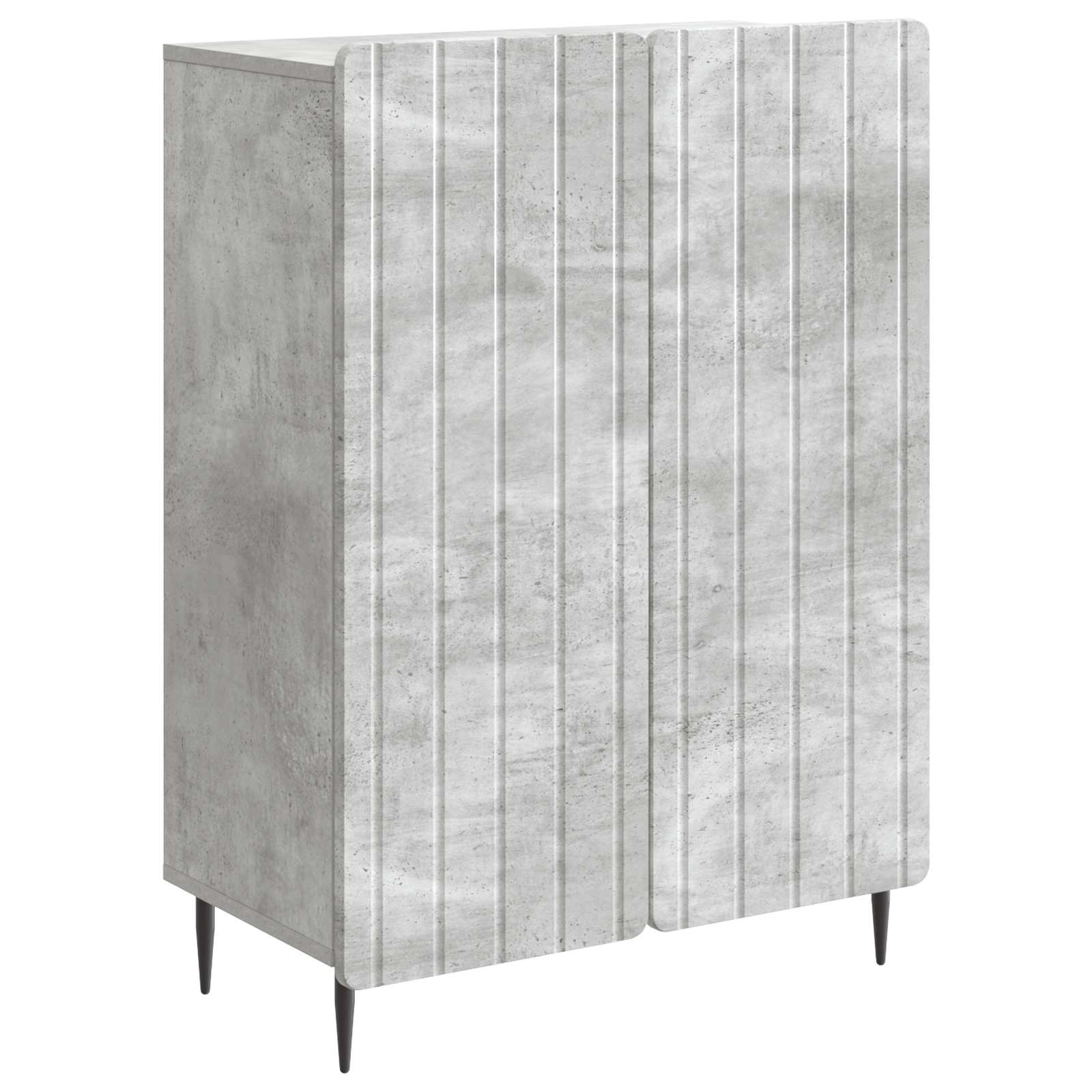 Kreveta Betonska siva 66 x 34,5 x 92 cm Konstruirano drvo