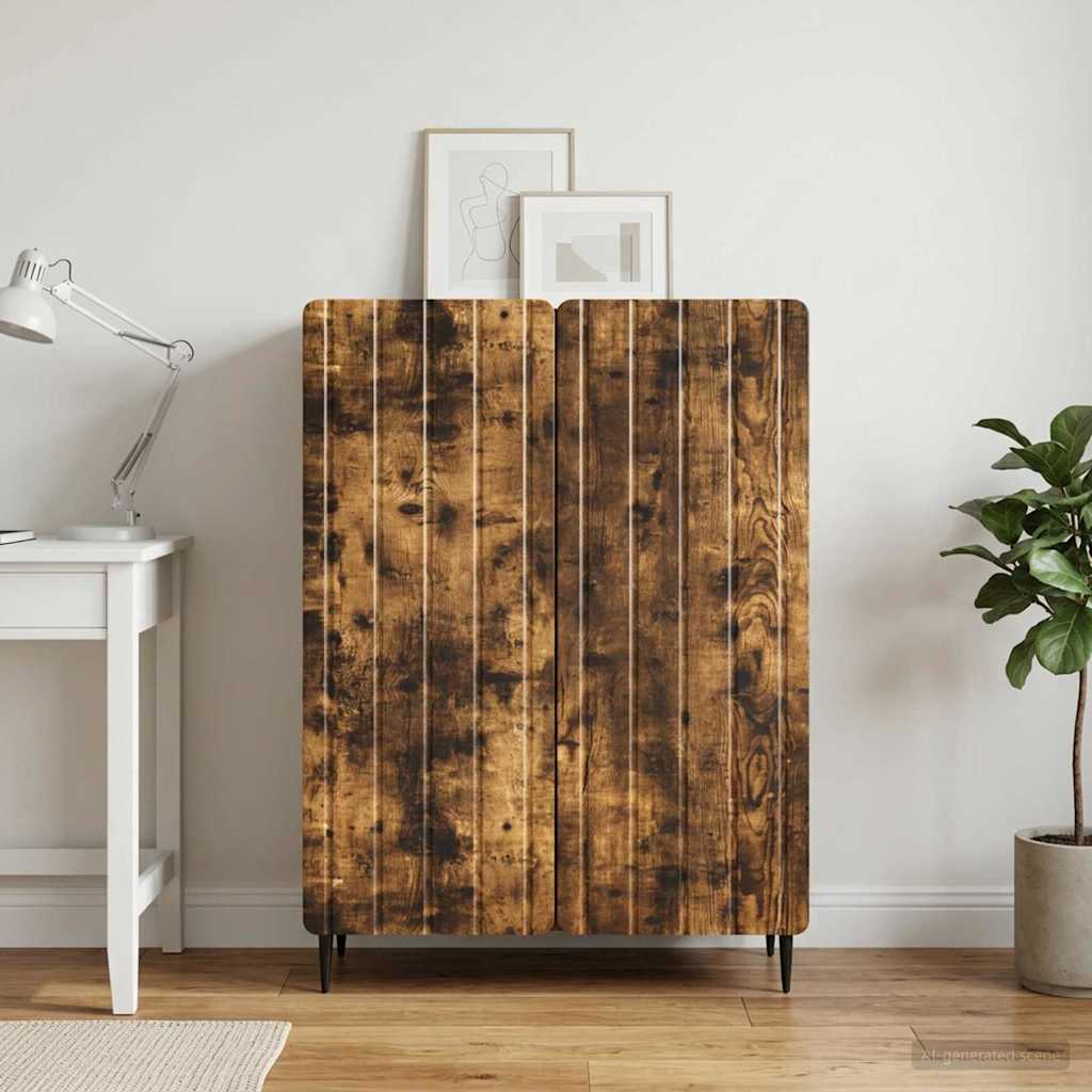 Kreveta Dimljeni hrast 66 x 34,5 x 92 cm Konstruirano drvo