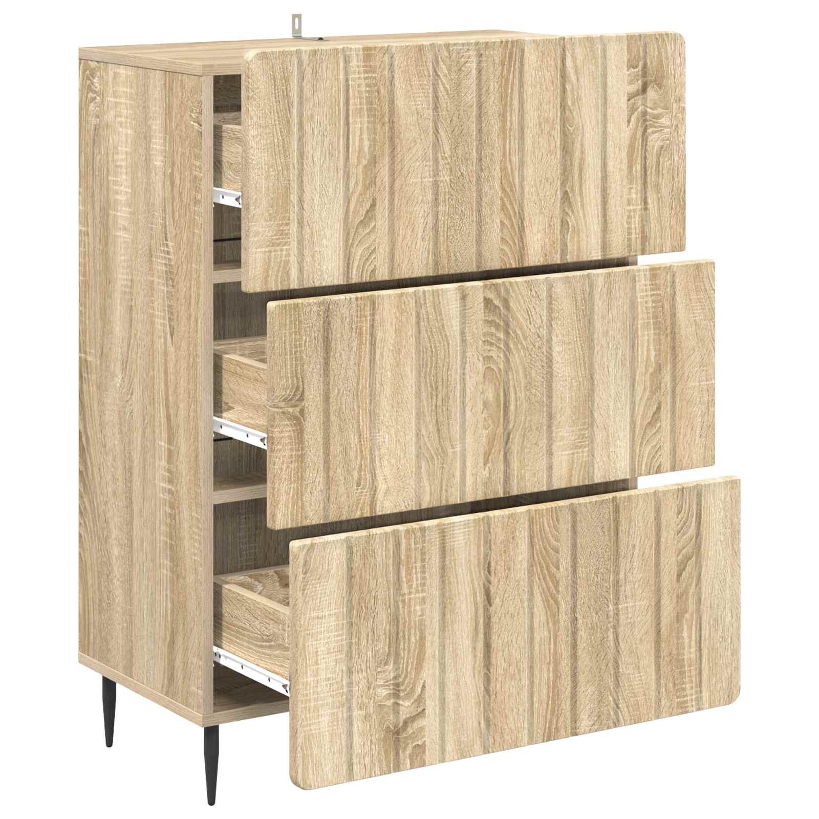 Ormar s ladicama Hrast sonoma 66 x 34,5 x 92 cm