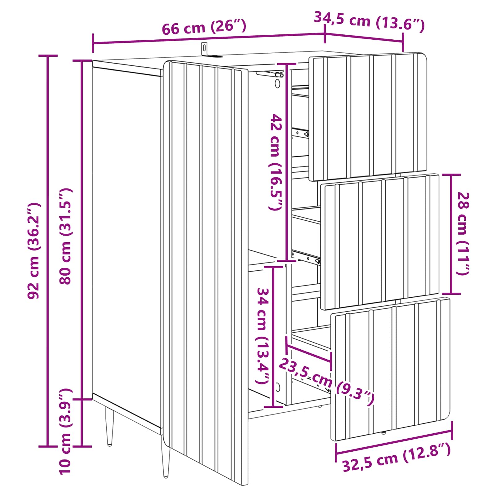 Kreveta Hrast sonoma 66 x 34,5 x 91,5 cm Konstruirano drvo