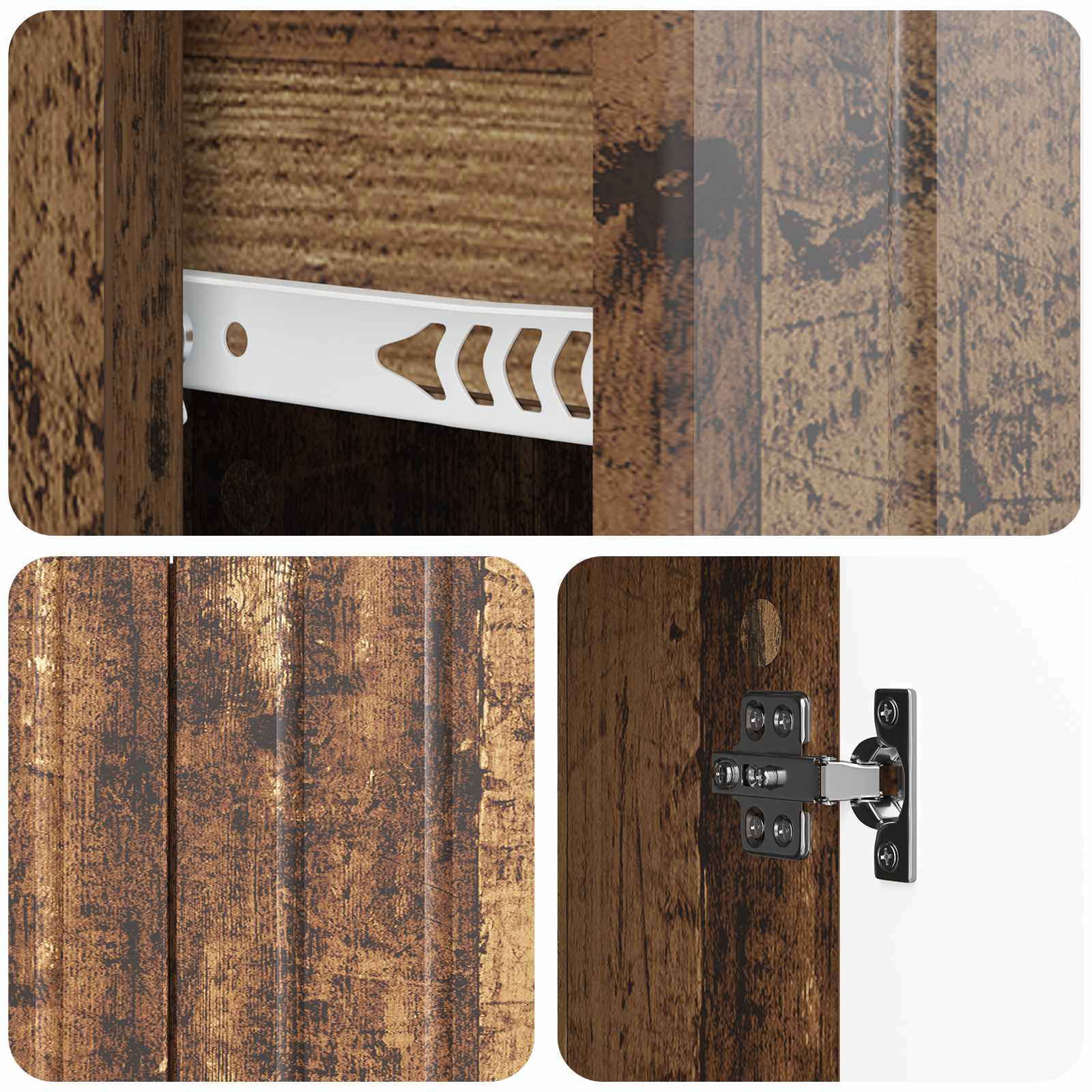 Kreveta Staro drvo 89 x 34,5 x 62 cm Konstruirano drvo