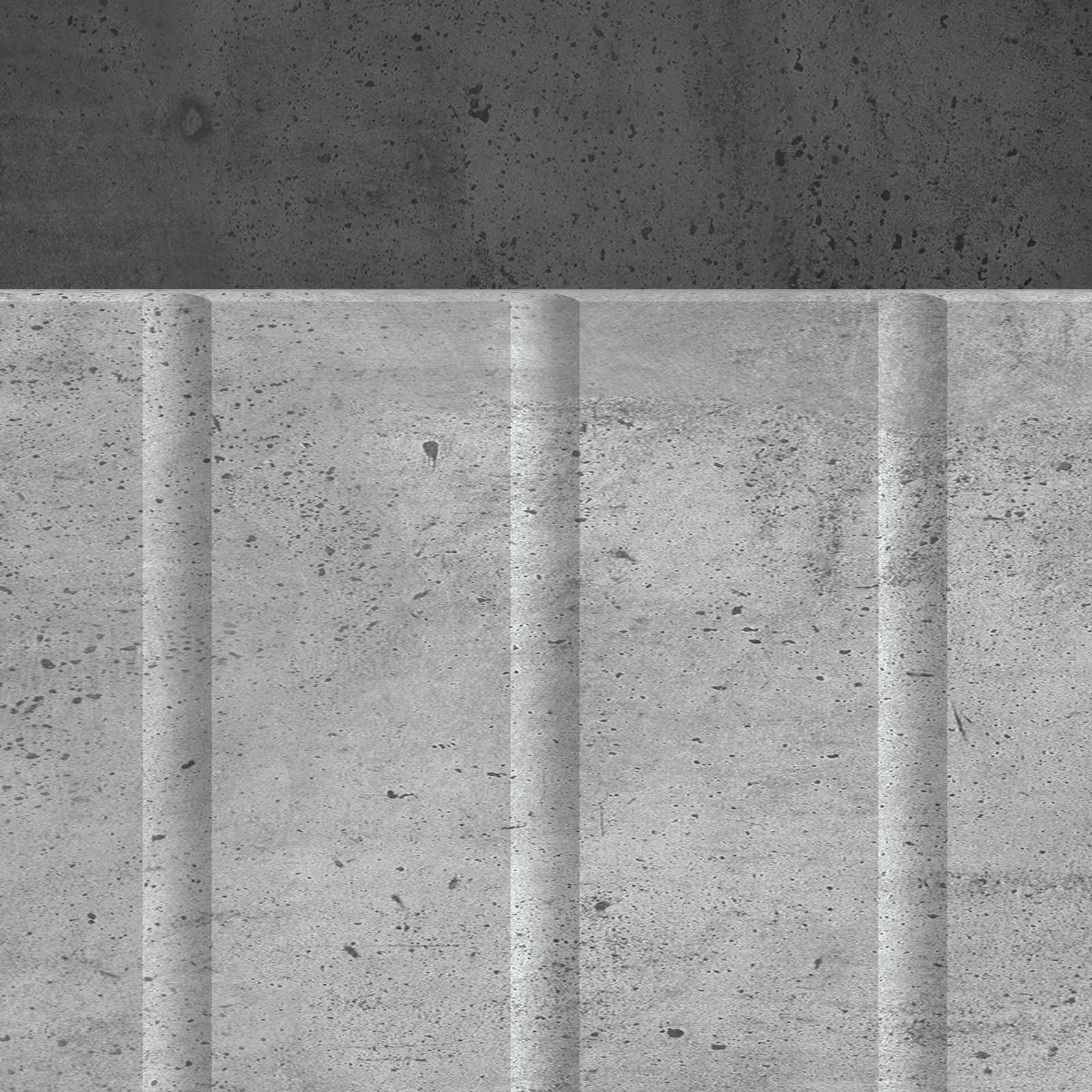 TV ormar Betonska siva 102 x 34,5 x 50 cm Konstruirano drvo