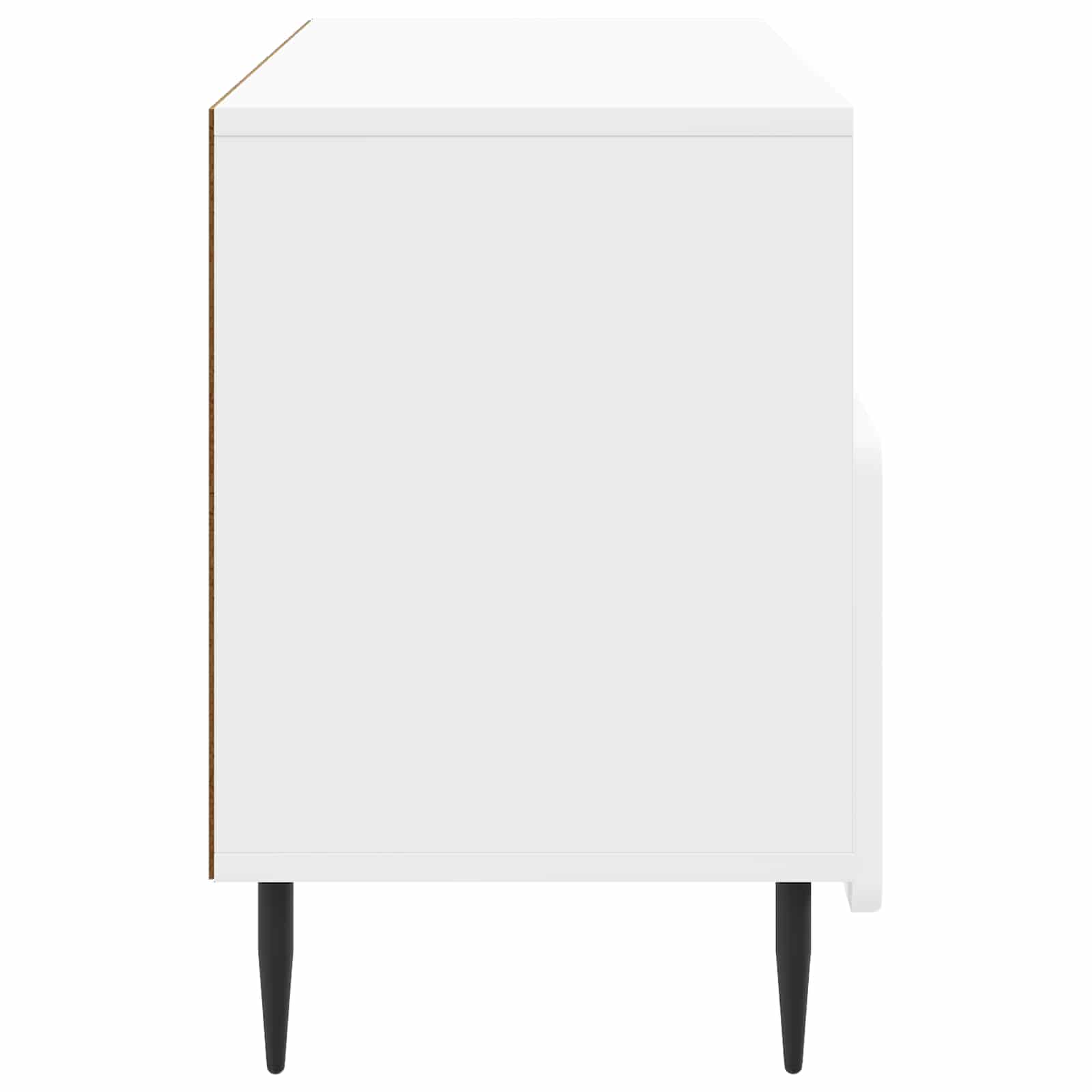 TV ormar s ladicama Bijela visokog sjaja 102 x 34,5 x 50 cm
