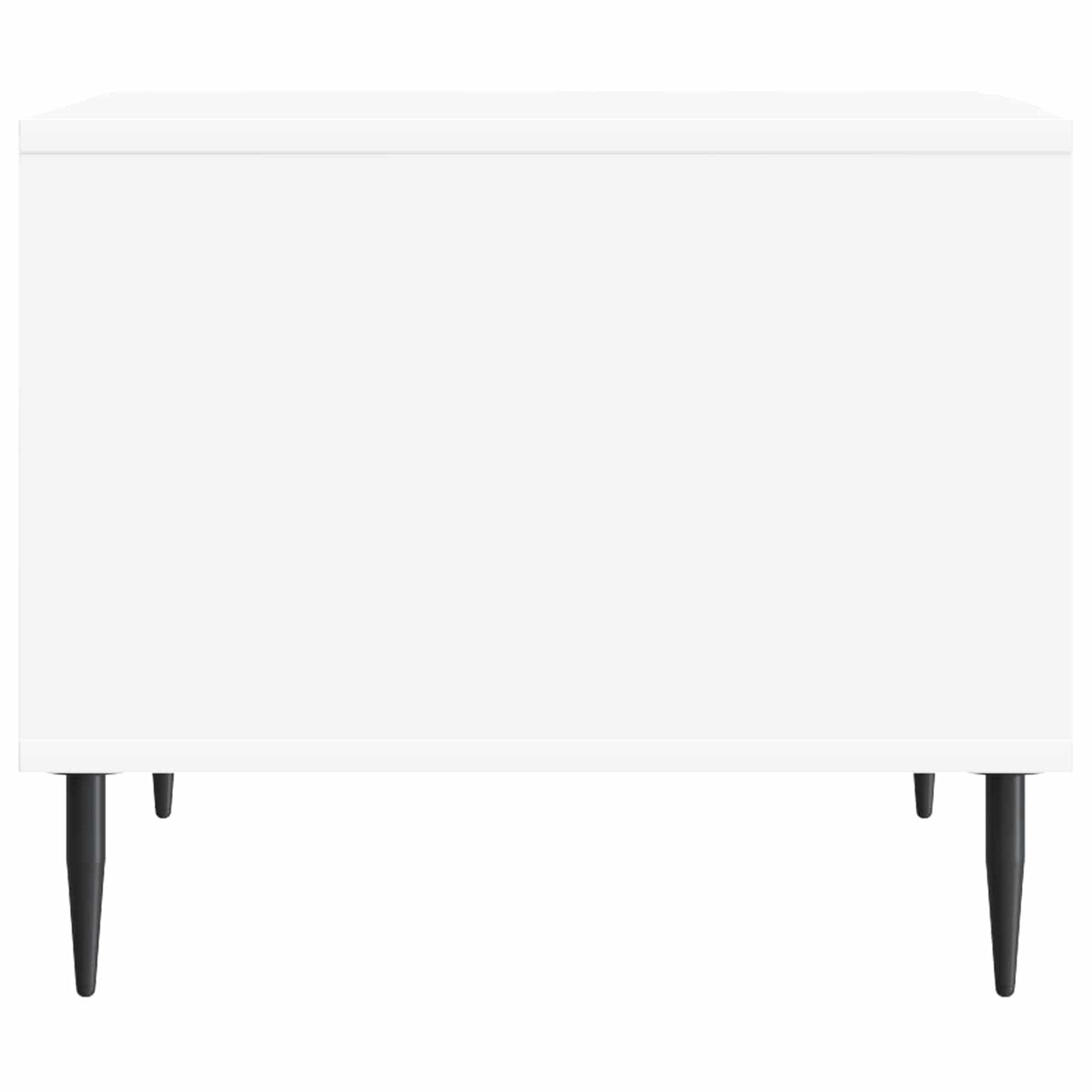 Kava Stol Bijela 90 x 50 x 40 cm Konstruirano drvo