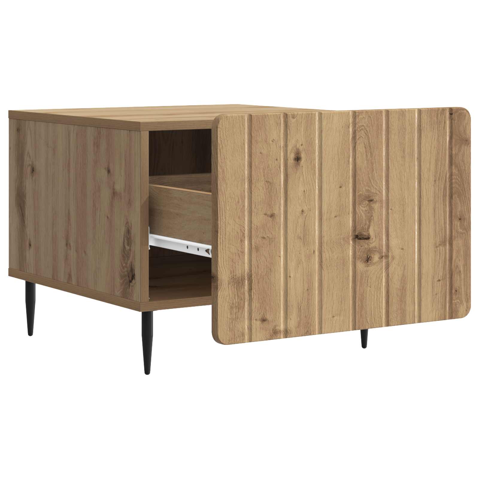 Kava Stol Hrast artisan 49 x 50 x 42 cm Konstruirano drvo