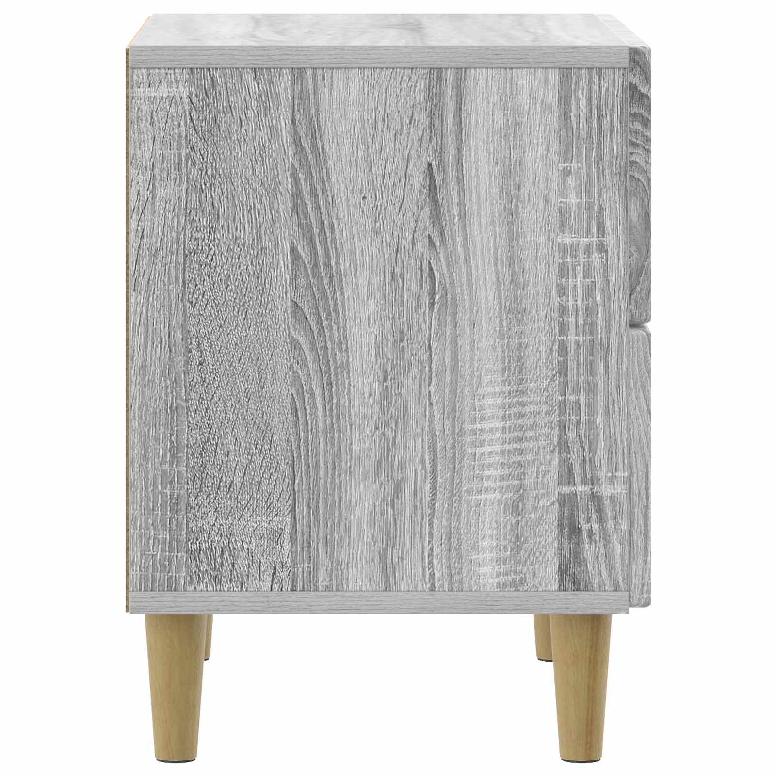 Noćni ormar Siva sonoma 43 x 34,5 x 48 cm Konstruirano drvo