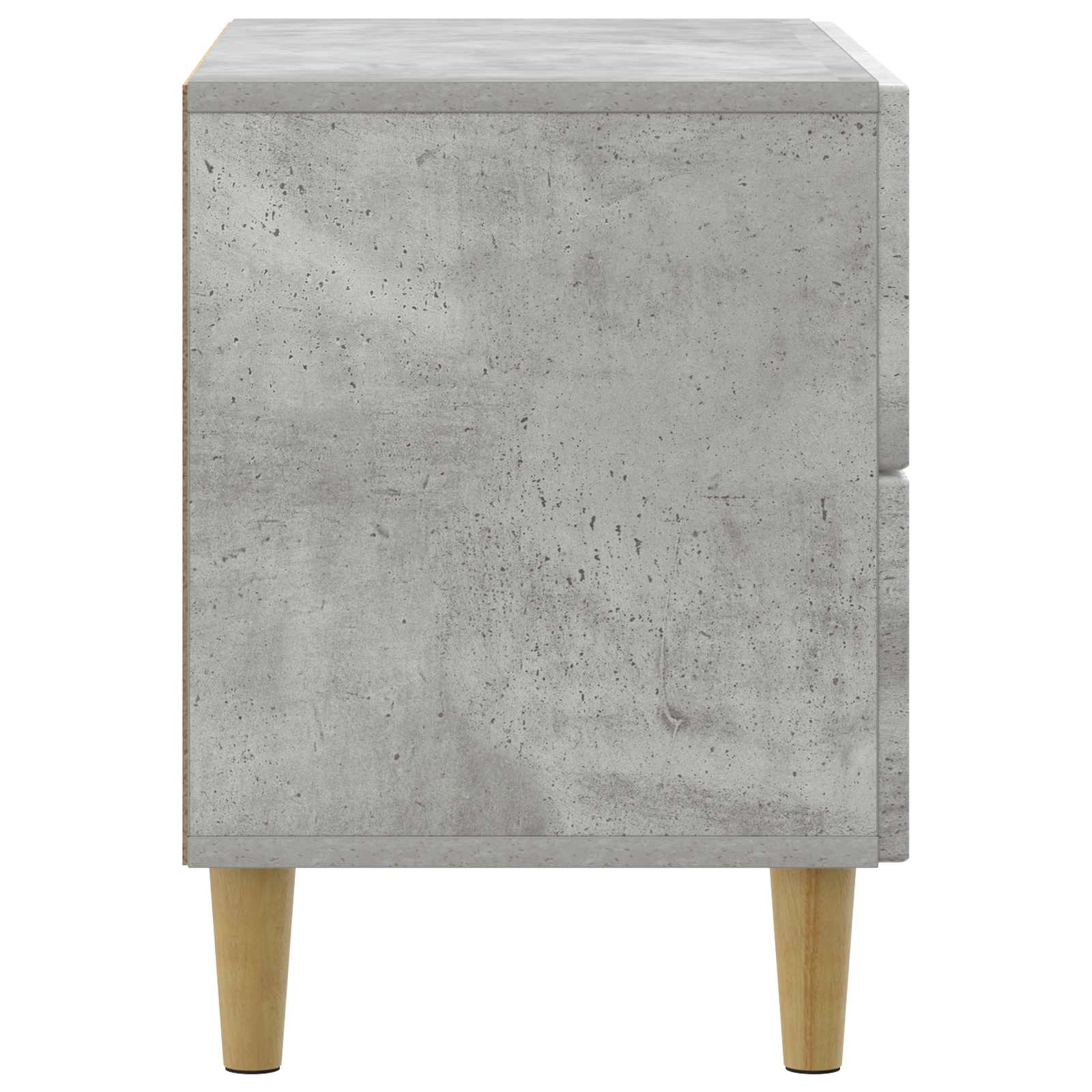 Noćni ormar Betonska siva 62 x 34,5 x 48 cm Konstruirano drvo