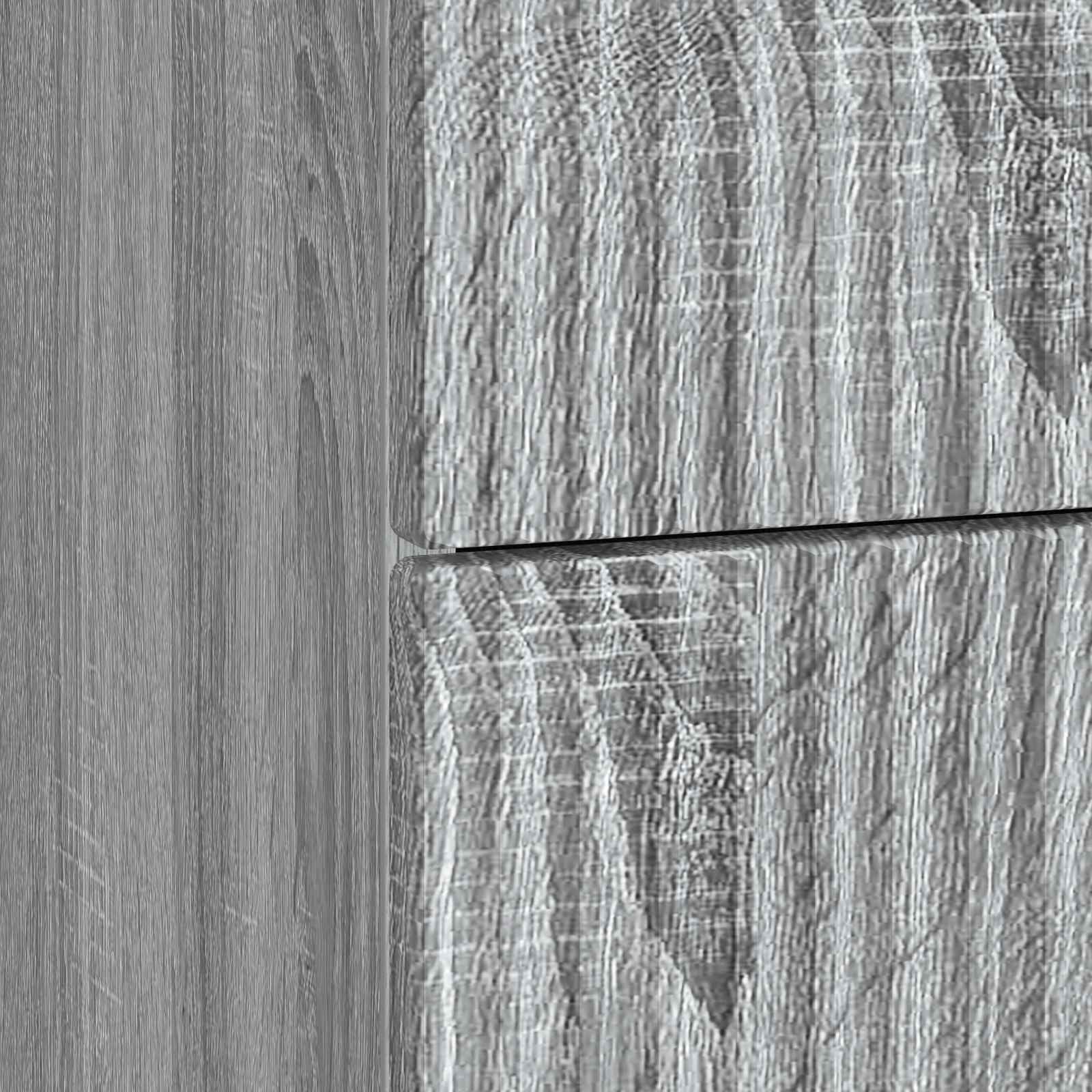 Noćni ormar Siva sonoma 62 x 34,5 x 48 cm Konstruirano drvo