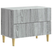 Noćni ormar Siva sonoma 62 x 34,5 x 48 cm Konstruirano drvo