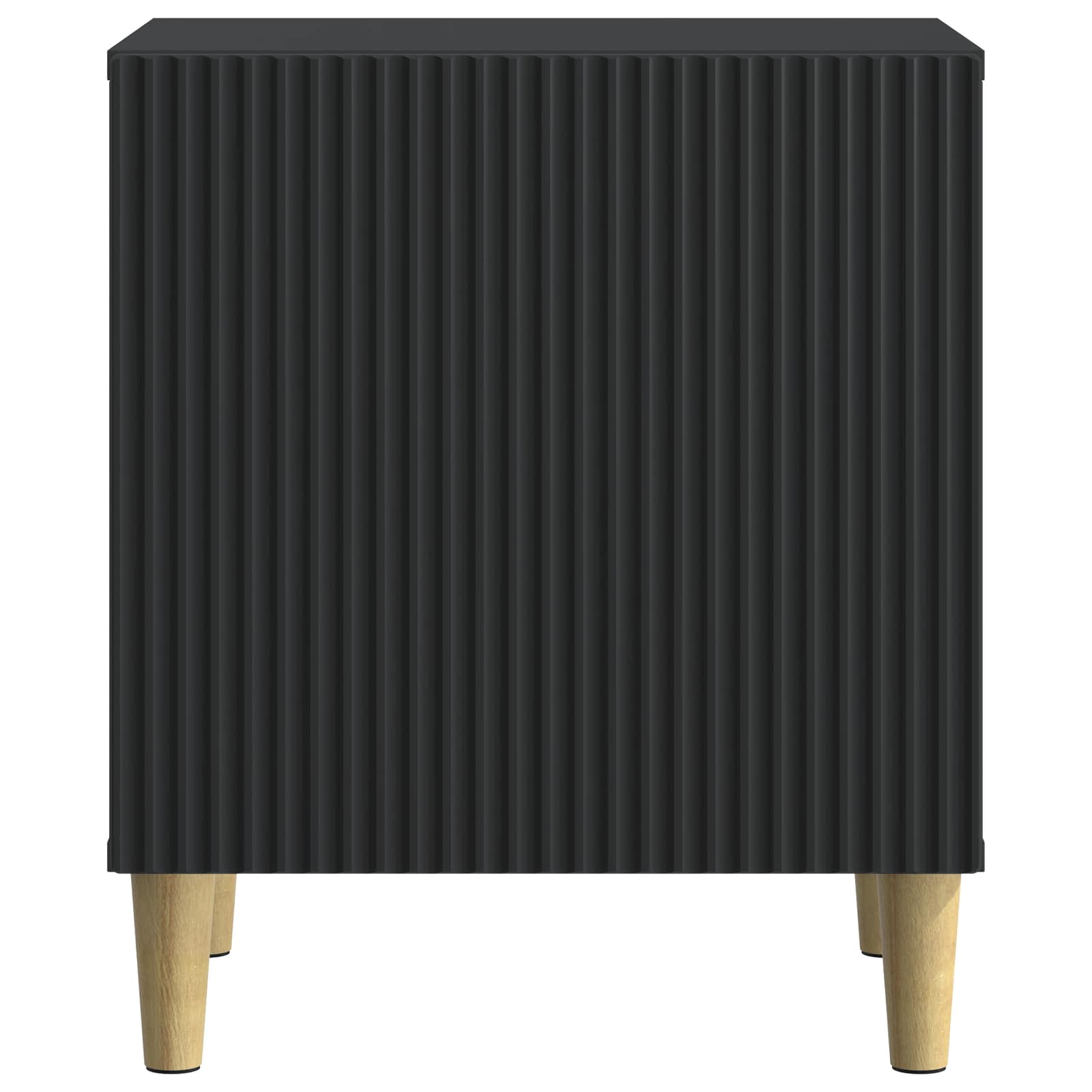 Noćni ormar 2 pcs Crna 43 x 34,5 x 50 cm Konstruirano drvo