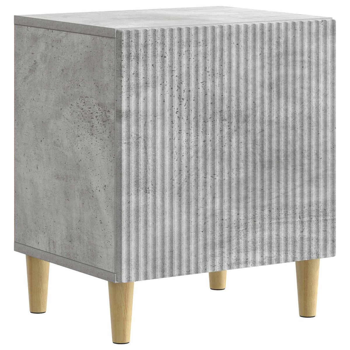 Noćni ormar Betonska siva 43 x 34,5 x 50 cm Konstruirano drvo