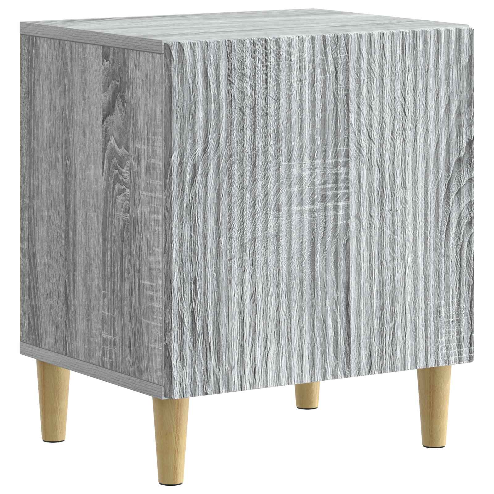 Noćni ormar Siva sonoma 43 x 34,5 x 50 cm Konstruirano drvo