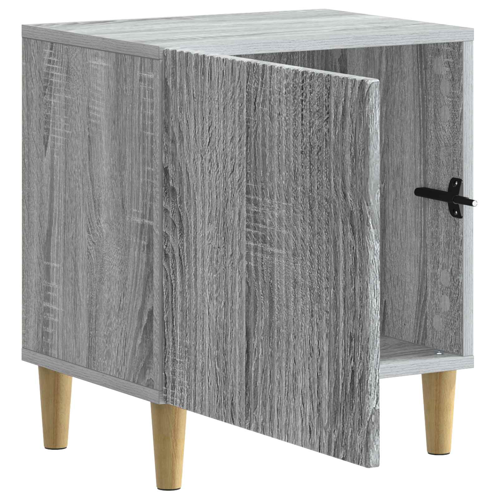 Noćni ormar Siva sonoma 43 x 34,5 x 50 cm Konstruirano drvo