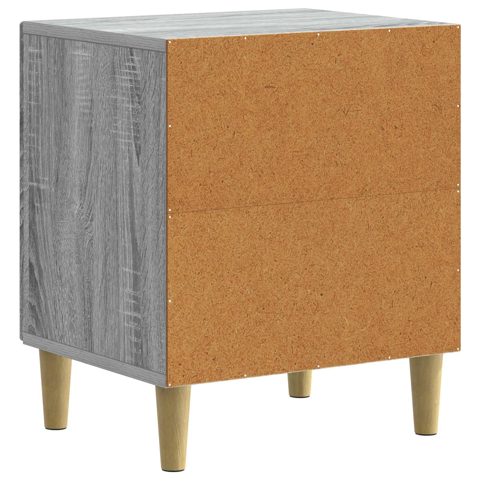 Noćni ormar Siva sonoma 43 x 34,5 x 50 cm Konstruirano drvo