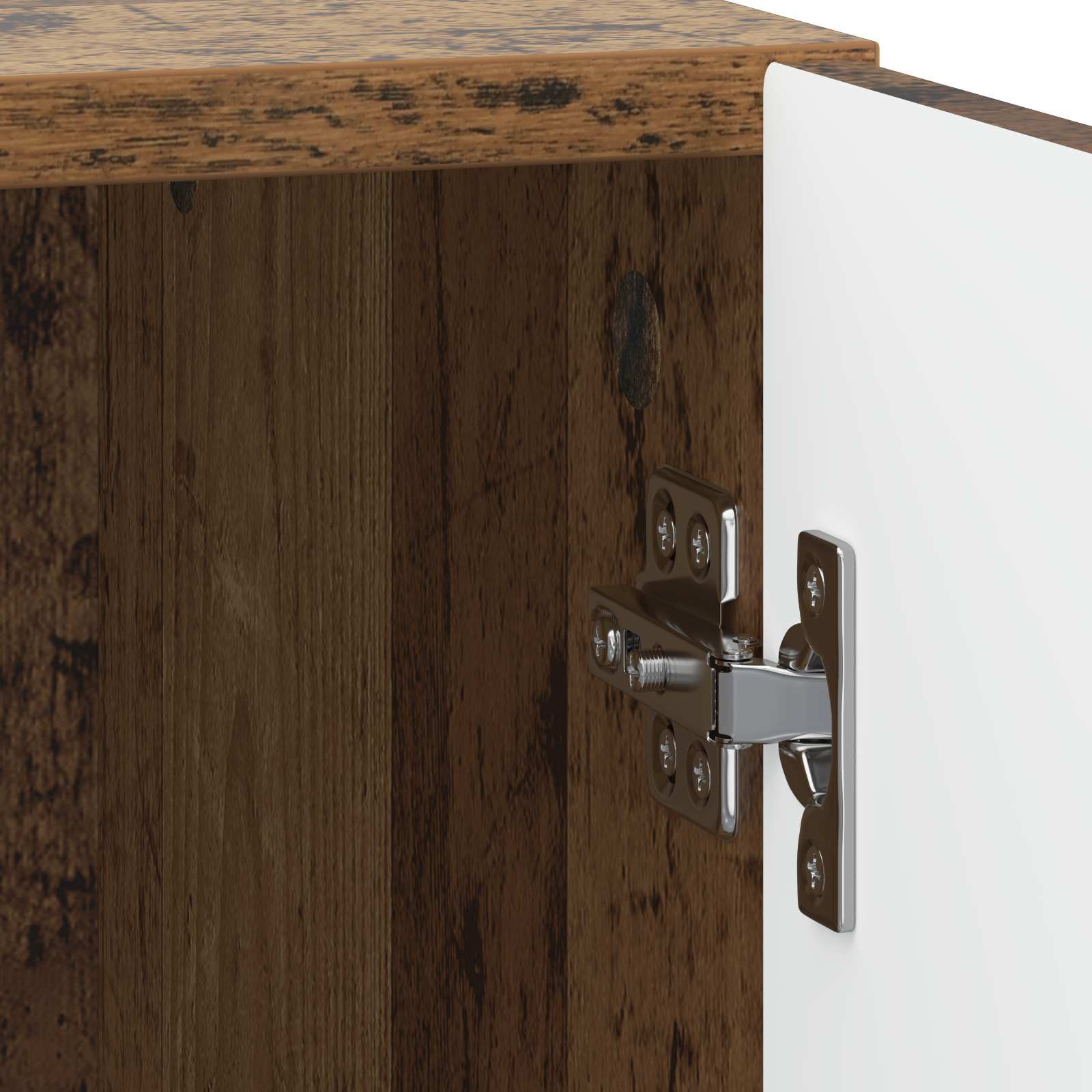 Noćni ormar 2 pcs Staro drvo 43 x 34,5 x 50 cm