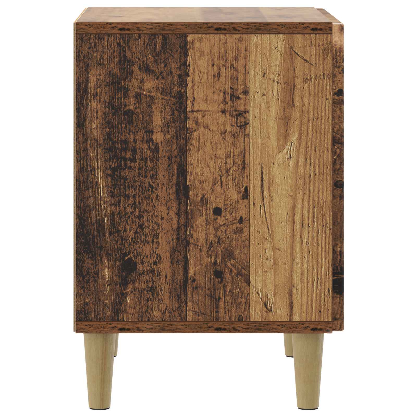 Noćni ormar 2 pcs Staro drvo 43 x 34,5 x 50 cm