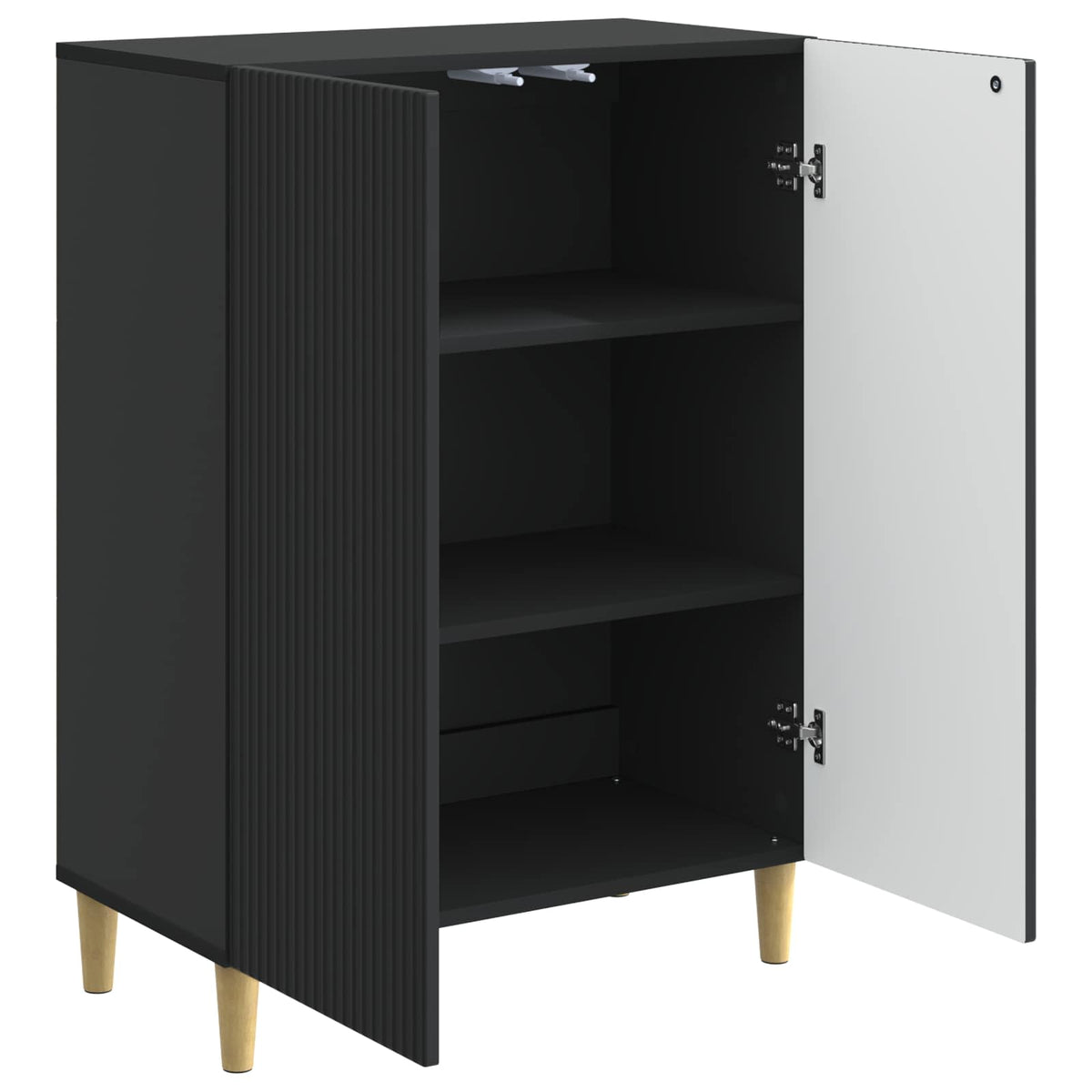 Kreveta Crna 66 x 34,5 x 90 cm Konstruirano drvo