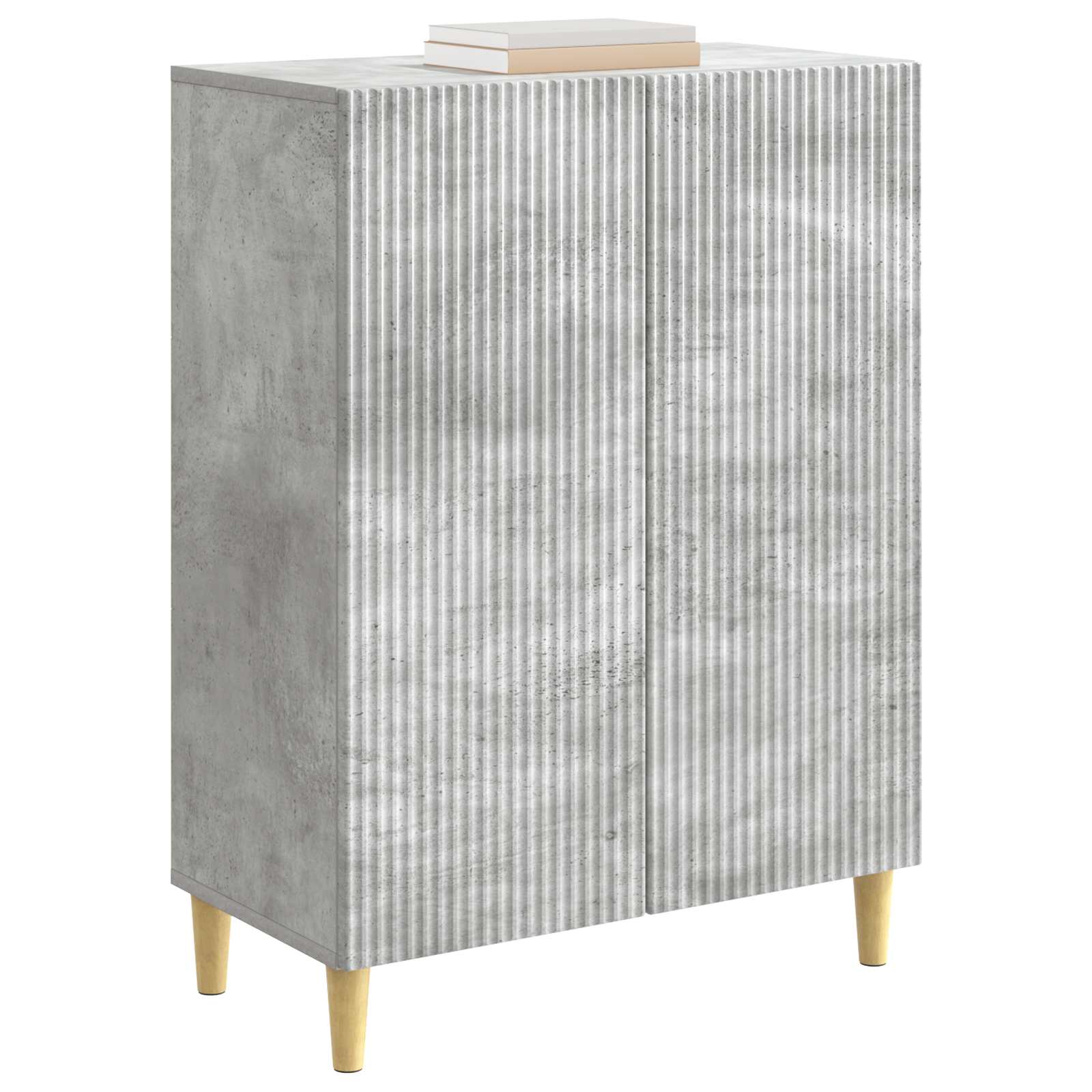 Kreveta Betonska siva 66 x 34,5 x 90 cm Konstruirano drvo