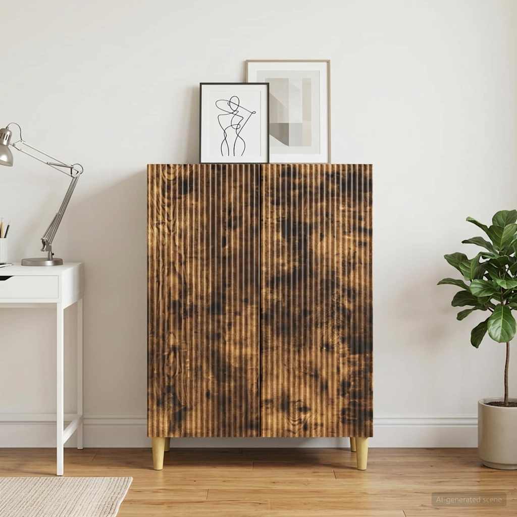 Kreveta Dimljeni hrast 66 x 34,5 x 90 cm Konstruirano drvo