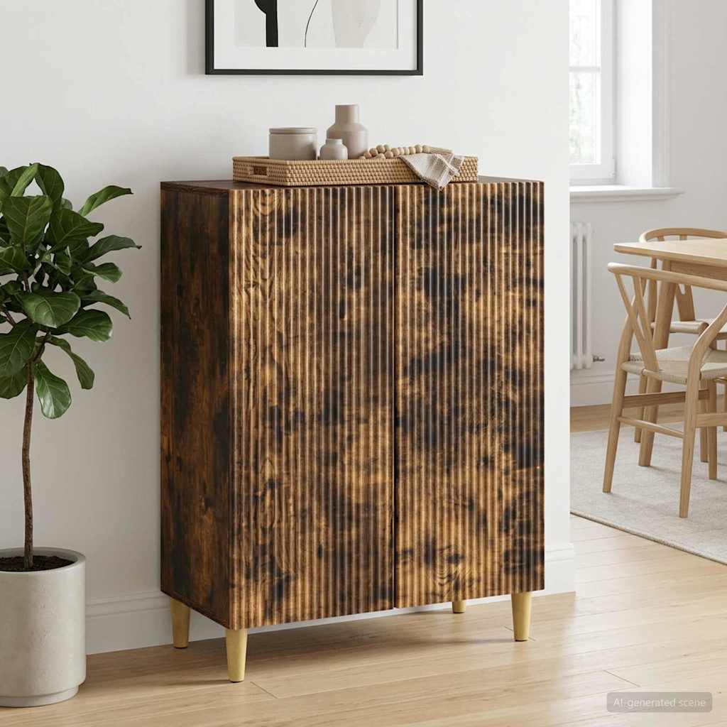 Kreveta Dimljeni hrast 66 x 34,5 x 90 cm Konstruirano drvo