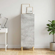 Kreveta Betonska siva 33 x 34,5 x 90 cm Konstruirano drvo