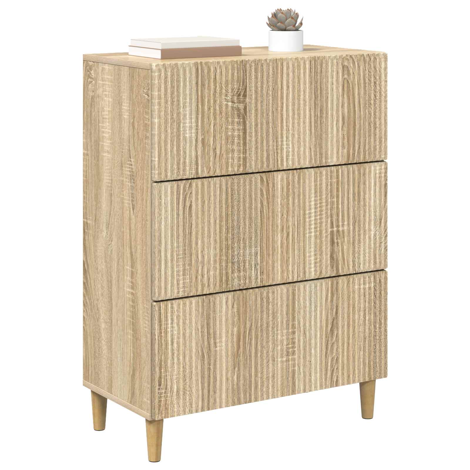 Ormar s ladicama Hrast sonoma 66 x 34,5 x 90 cm