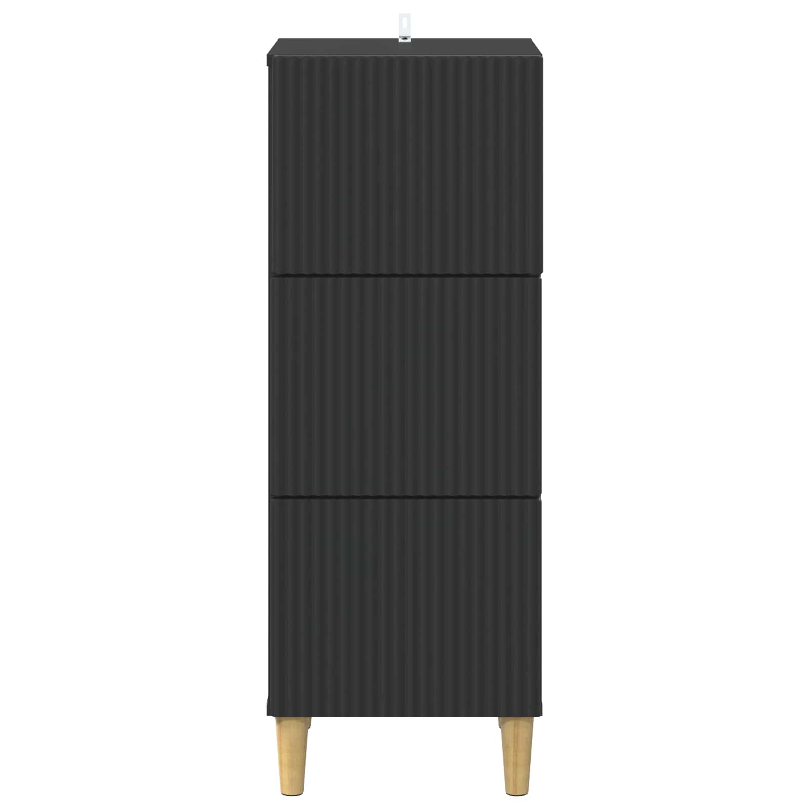 Ormar s ladicama Crna 33 x 34,5 x 90 cm Konstruirano drvo