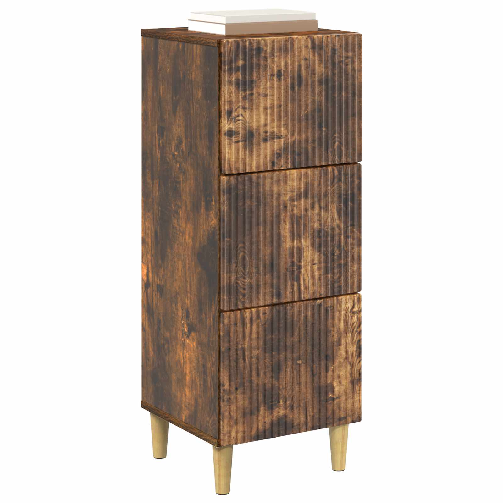 Ormar s ladicama Dimljeni hrast 33 x 34,5 x 90 cm