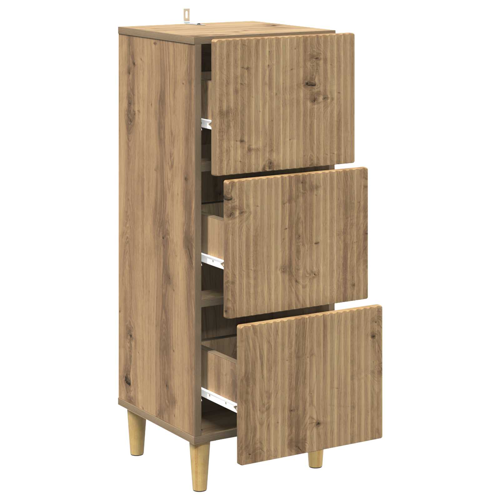 Ormar s ladicama 33 x 34,5 x 90 cm Konstruirano drvo