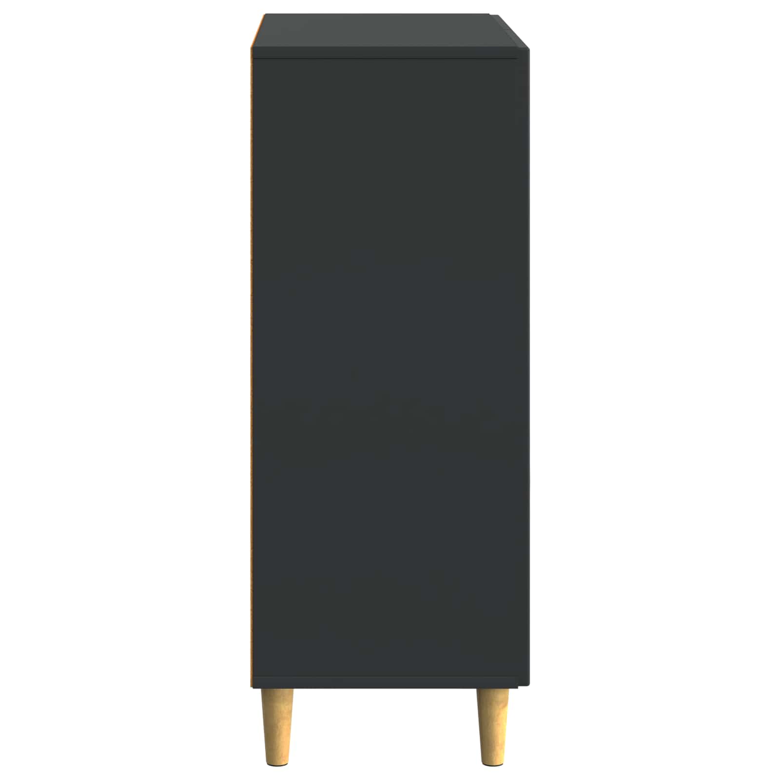 Kreveta s ladicama Crna 66 x 34,5 x 90 cm Konstruirano drvo