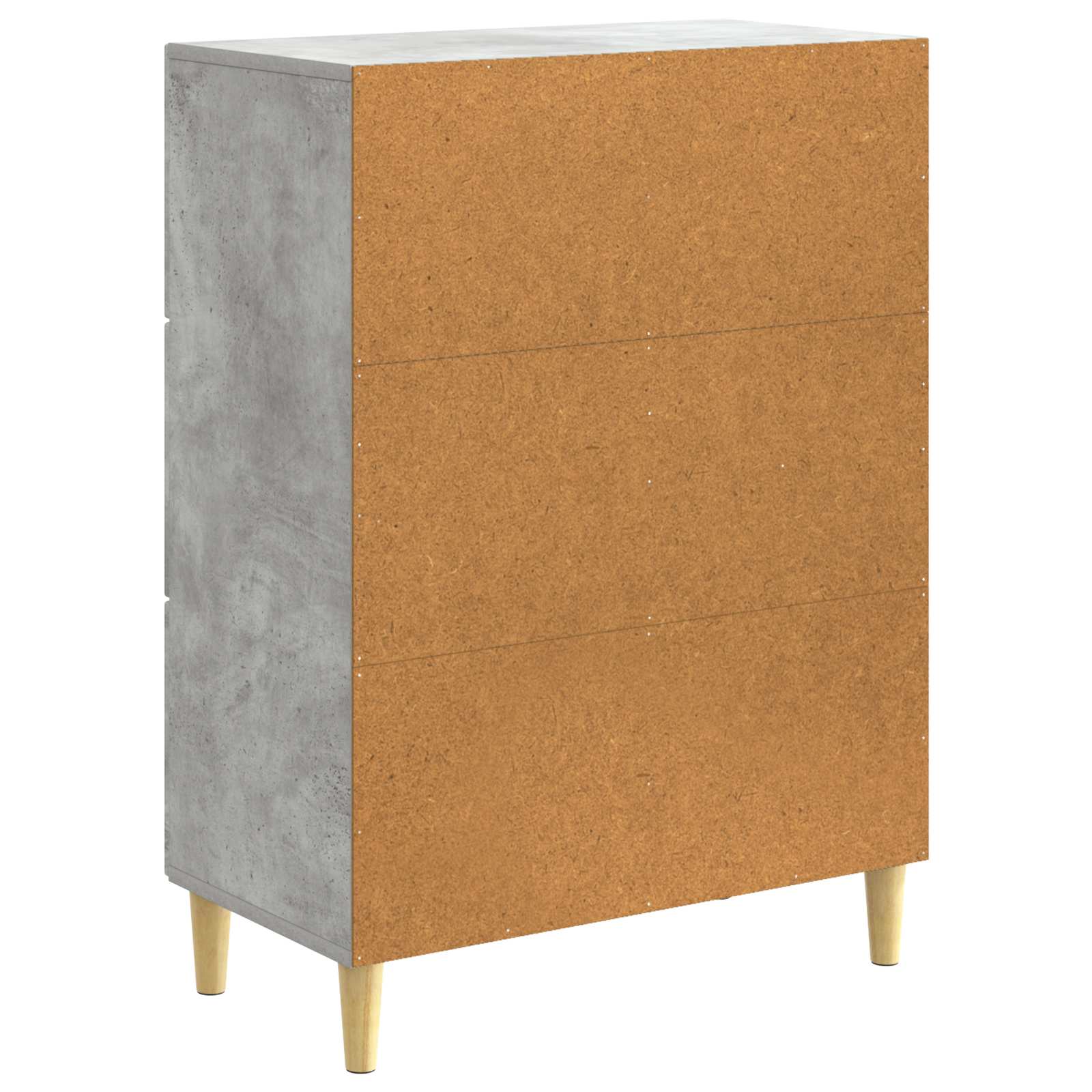 Kreveta Betonska siva 66 x 34,5 x 90 cm Konstruirano drvo