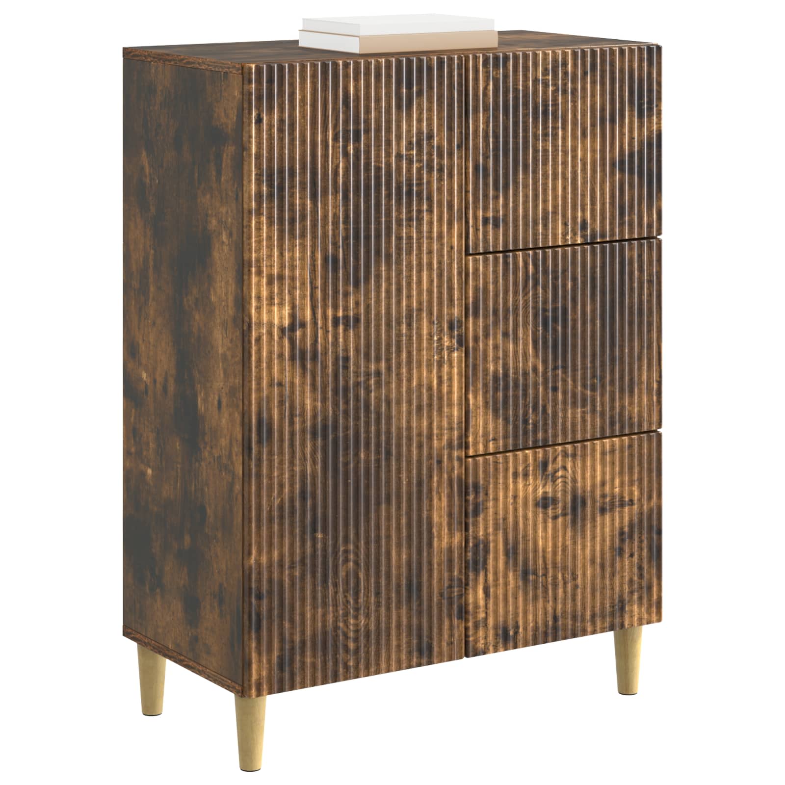 Kreveta Dimljeni hrast 66 x 34,5 x 90 cm Konstruirano drvo