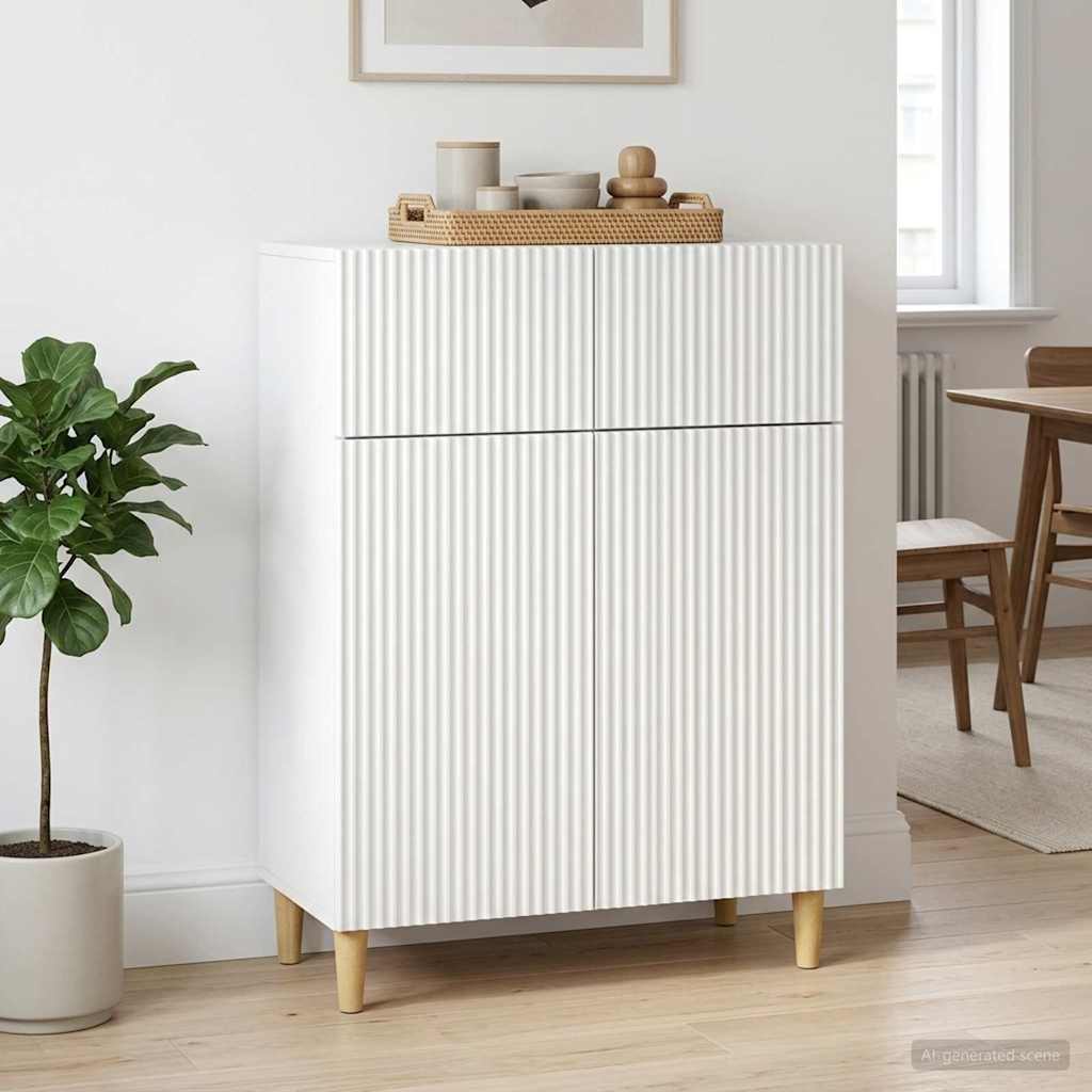 Kreveta Bijela 66 x 34,5 x 90 cm Konstruirano drvo