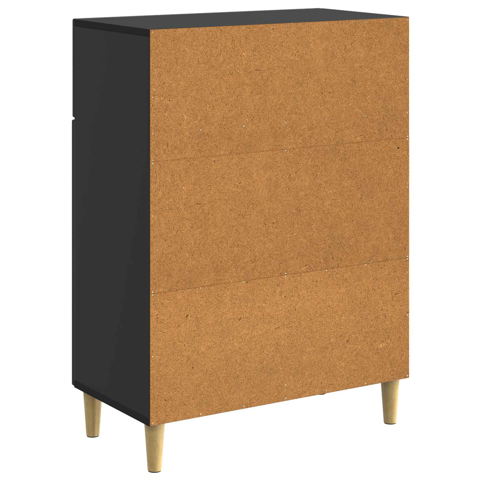 Kreveta s ladicama Crna 66 x 34,5 x 90 cm Konstruirano drvo