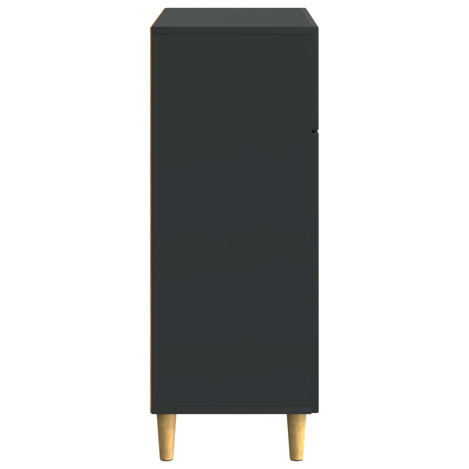 Kreveta s ladicama Crna 66 x 34,5 x 90 cm Konstruirano drvo