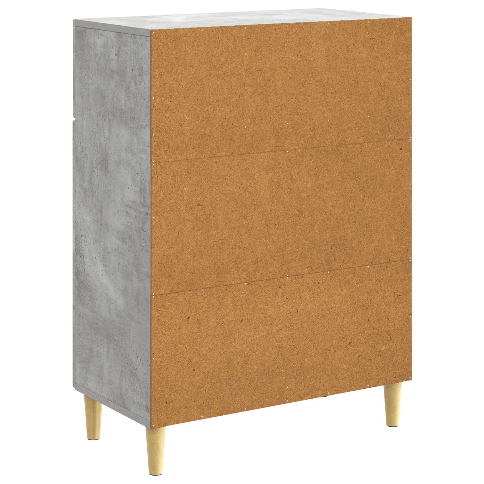 Kreveta Betonska siva 66 x 34,5 x 90 cm Konstruirano drvo